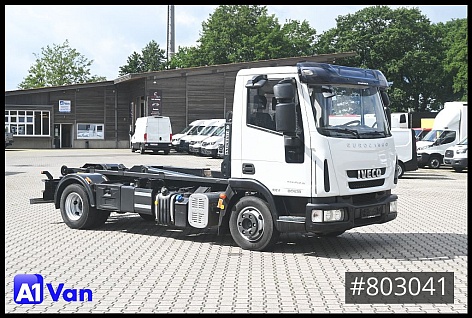 Lastkraftwagen > 7.5 - Abrollkipper - Iveco Eurocargo ML 80E18/ Abroller,Ellermann - Abrollkipper - 1
