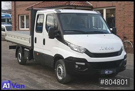 Lastkraftwagen < 7.5 - Laadbak - Iveco - Daily 35S14 Doka Maxi Pritsche, AHK, Tempomat