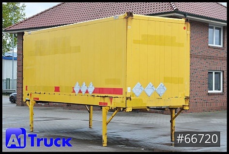 Wechselbrücken - Koffer glatt - Krone BDF 7,45  Container, 2780mm innen, Wechselbrücke - Koffer glatt - 1